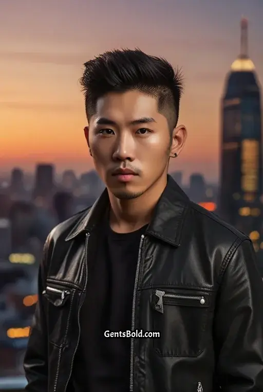 9. High Fade with Textured Top