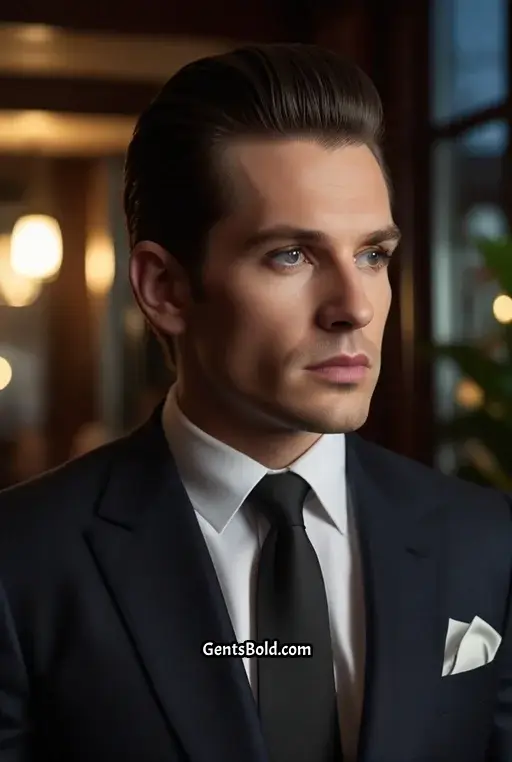 9. Slicked Back Quiff