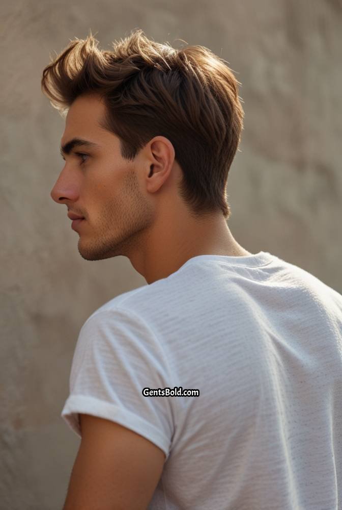 10. Brushed-Up Short Haircut
