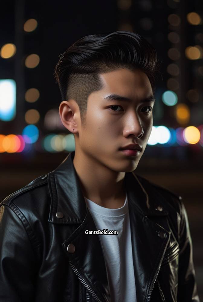 11. Slicked-Back Undercut for a Bold Look