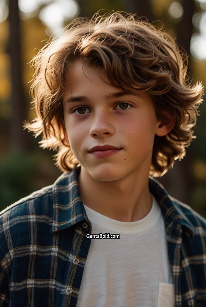 12. Medium-Length Shaggy Hair