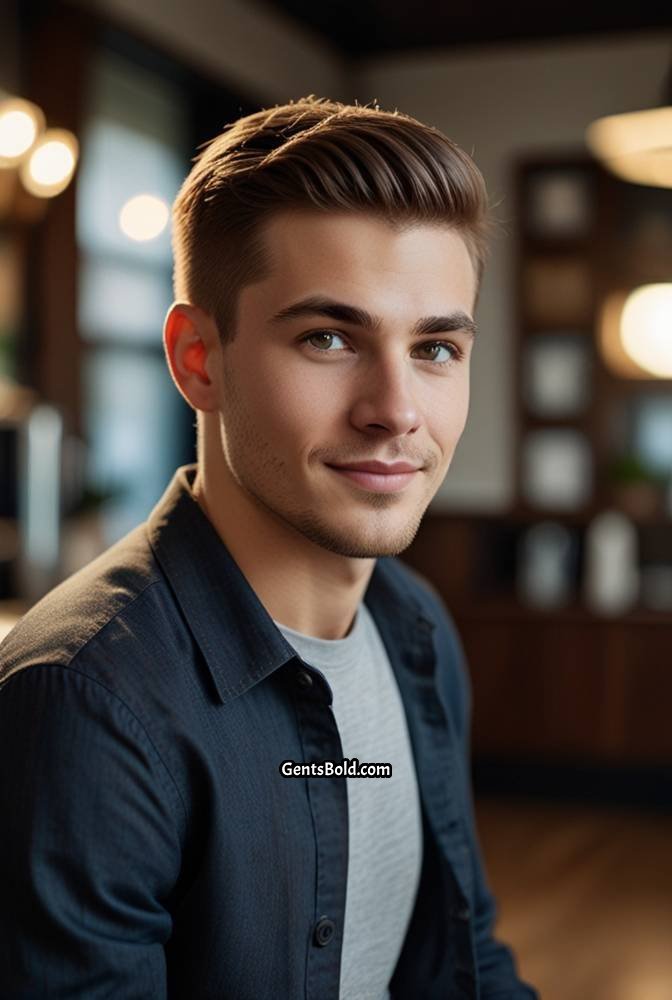 12. Soft Tapered Crew Cut