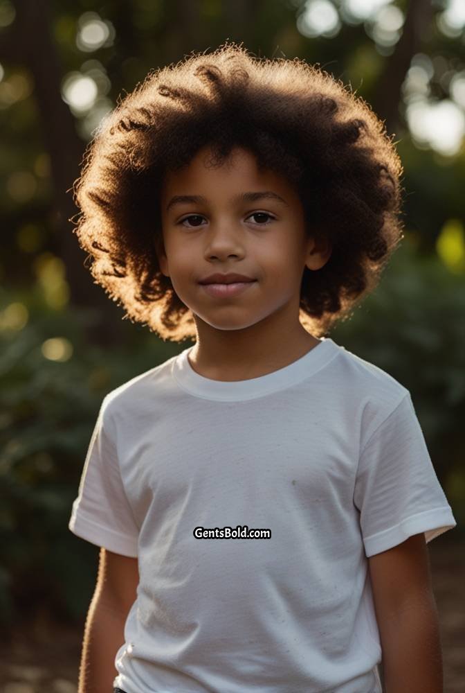 13. Voluminous Curly Afro