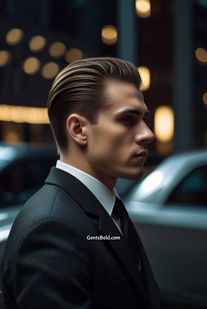 15. Slicked-Back Undercut