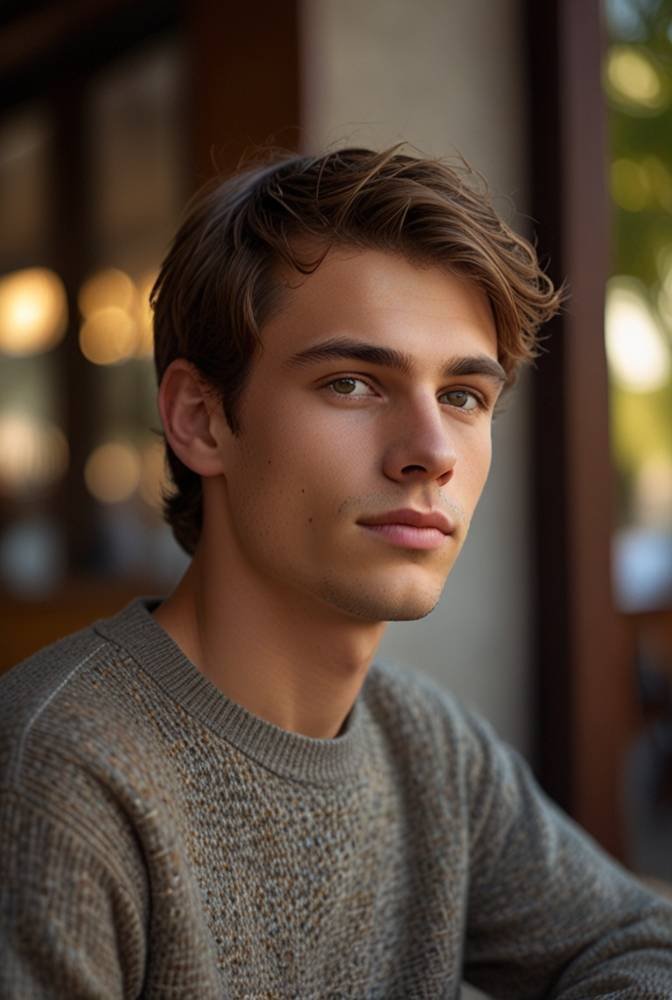 16. Casual Side-Swept Fringe