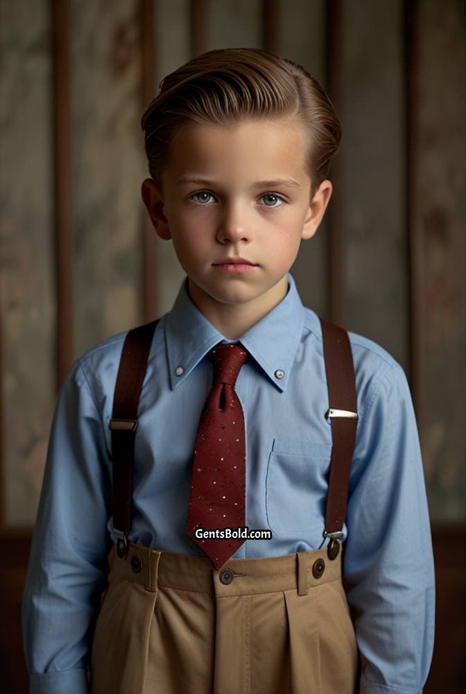 18. Slicked-Back Hair with a Taper for a Dapper Touch