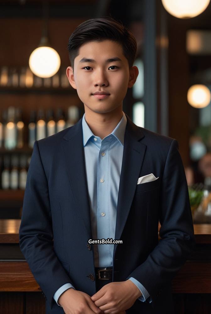 21. Classic Ivy League Cut for a Refined Look
