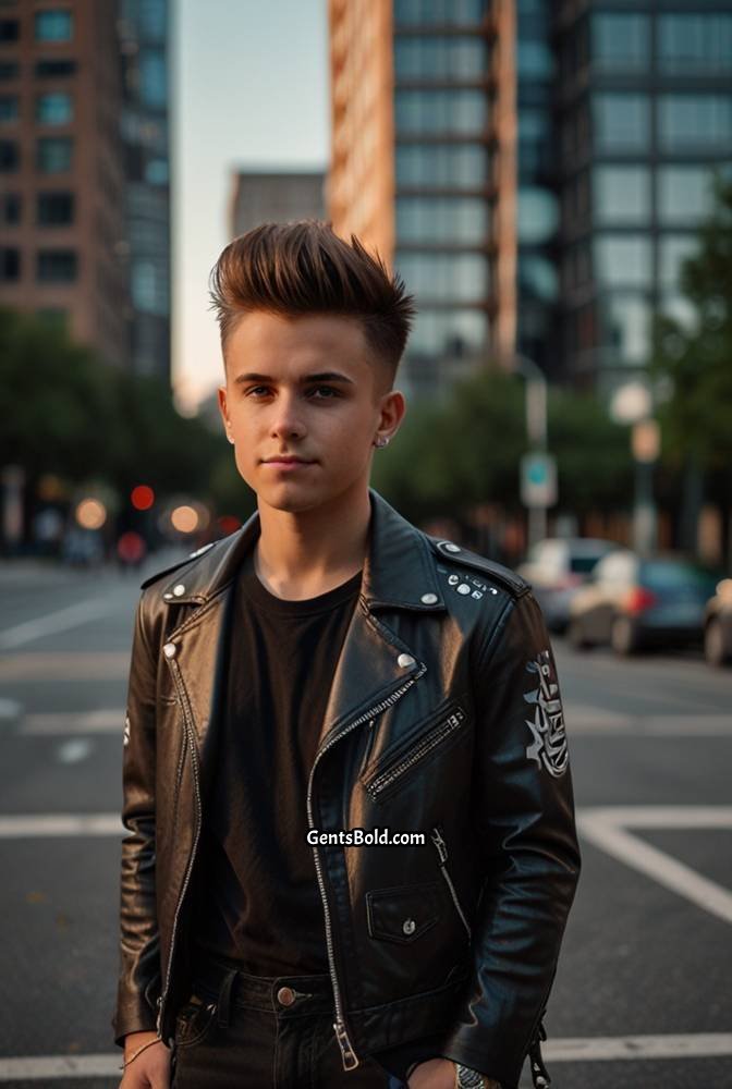23. Faux Hawk for a Fun, Trendy Look