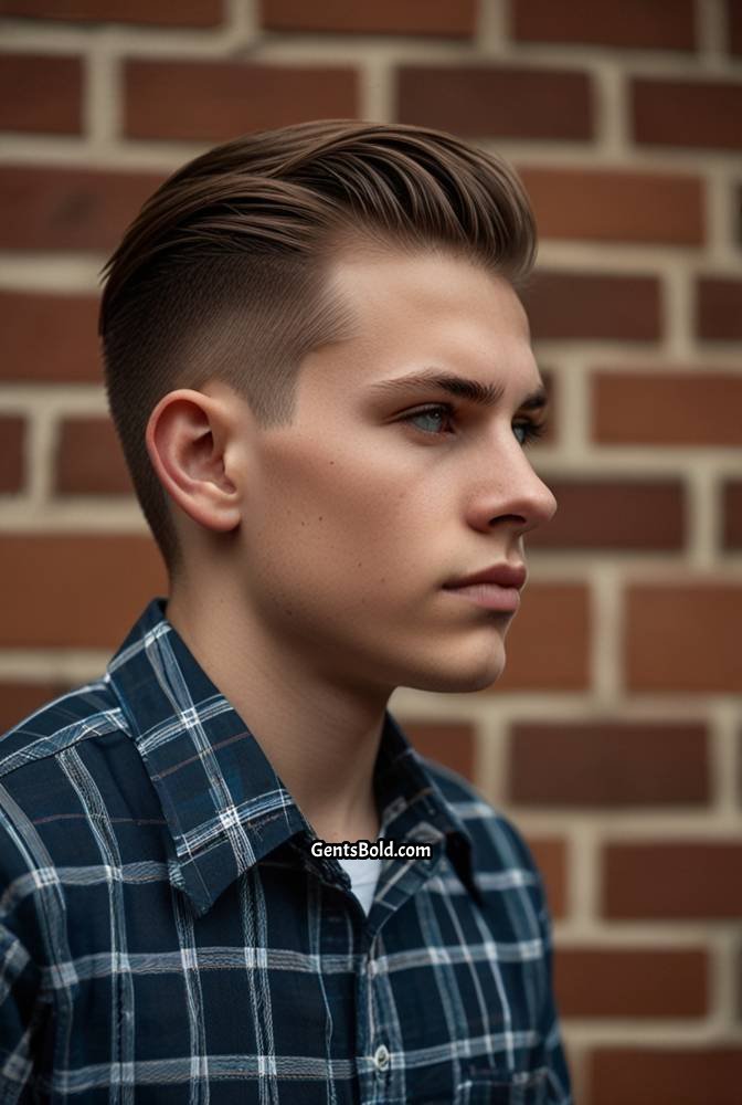 4. Side-Swept Undercut