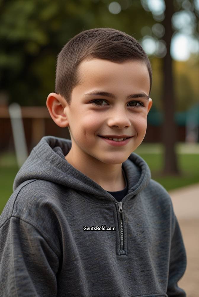 7. Buzz Cut for a Clean and Simple Look