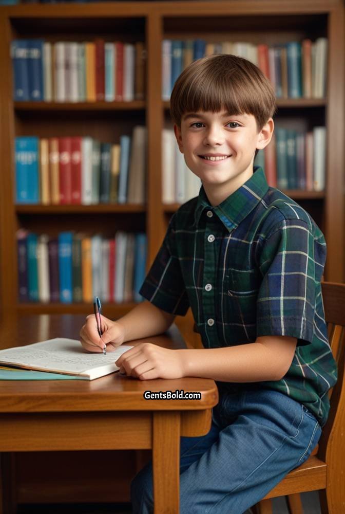 7. Classic Bowl Cut with a Modern Touch