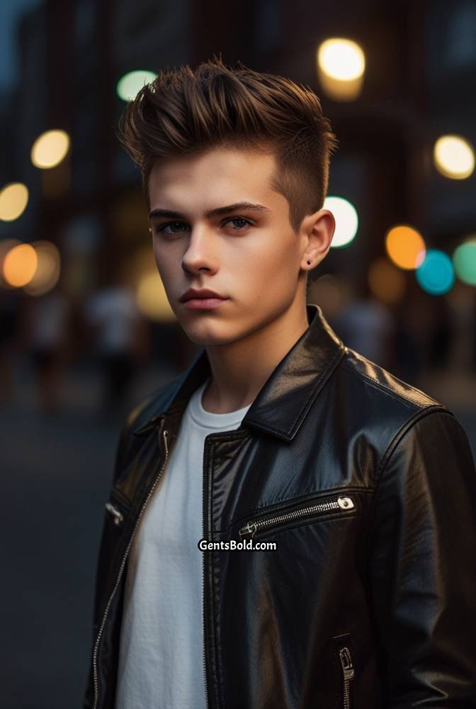 9. Faux Hawk for a Bold Statement